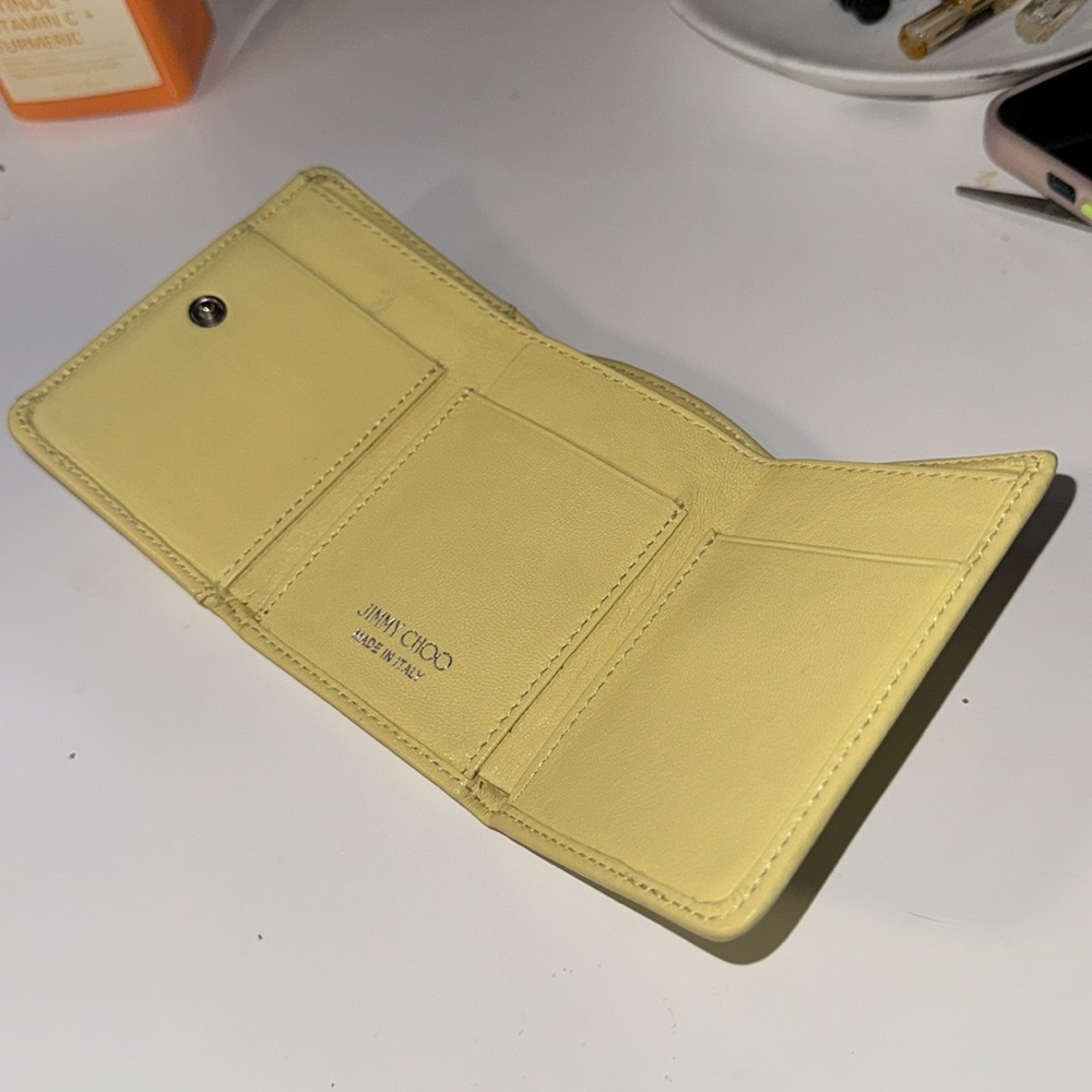 *SALE* JIMMY CHOO STAR STUDDED WALLET - Picture 8 of 14